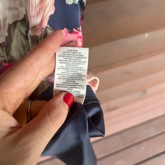 Boden Limited Edition Multicolor Floral Midi Dress Size 4 - Picture 4 of 5